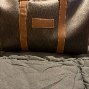 Dior Men's Duffel Bag in Brown and Tan